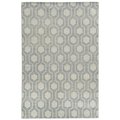 Espectaculo Maddox 5650 Hand Knotted Wool Rectangle Rug, Blue - 68 ft. x 10 ft. ES1894750